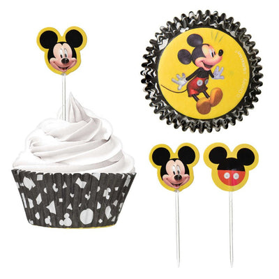 Mickey Mouse Forever Cupcake Cases & Picks Set