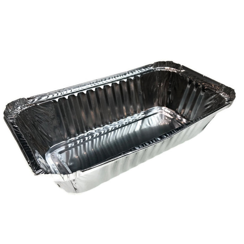 144x ALUMINIUM FOIL CONTAINERS WITH LIDS Large Tray BBQ Takeaway Roasting 20cm*11cm*5cm Payday Deals