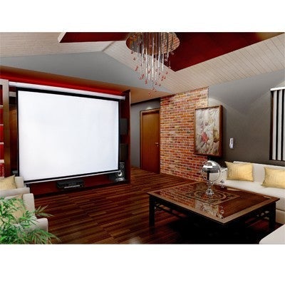 150" Electric Motorised Projector Screen TV +Remote Payday Deals