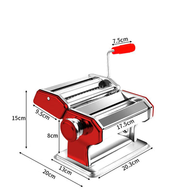 150mm Stainless Steel Pasta Making Machine Noodle Food Maker 100% Genuine Red Payday Deals
