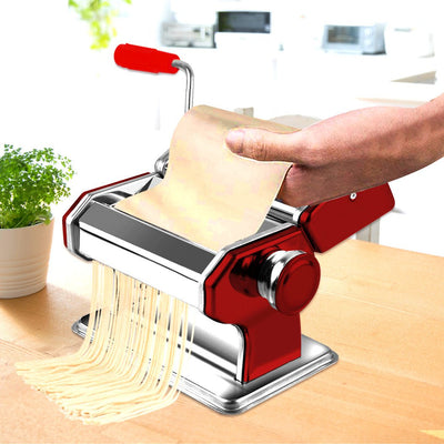 150mm Stainless Steel Pasta Making Machine Noodle Food Maker 100% Genuine Red Payday Deals