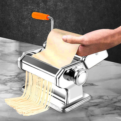 150mm Stainless Steel Pasta Making Machine Noodle Food Maker 100% Genuine Silver Payday Deals