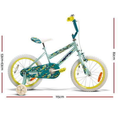 Huffy 16 Inch Kids Bike Bicycle Boys Trailer Trainling Wheels Basket Disney Gift Payday Deals