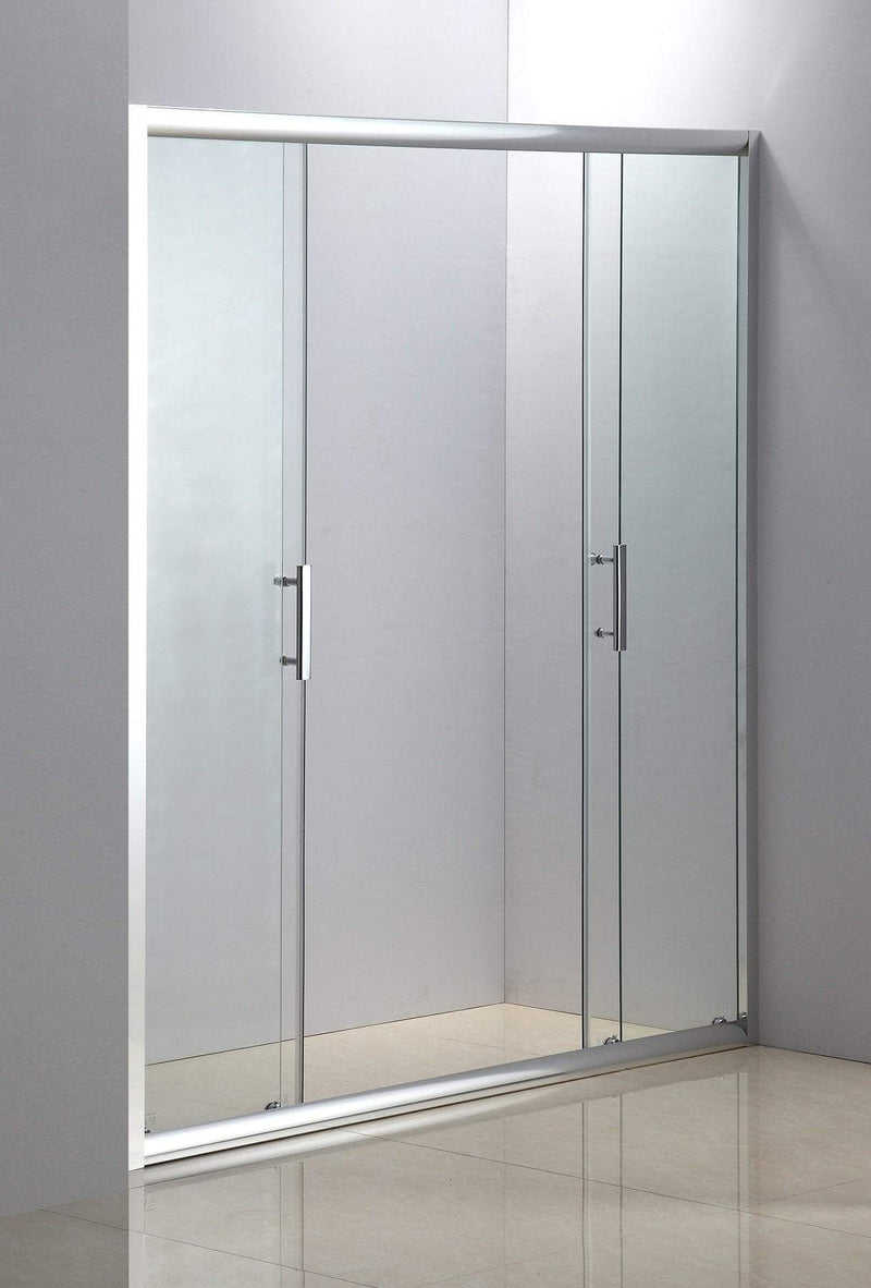 1700mm Sliding Door Safety Glass Shower Screen By Della Francesca - Payday Deals
