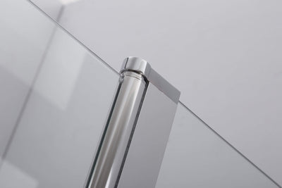 180&deg; Pivot Door 6mm Safety Glass Bath Shower Screen 1000x1400mm By Della Francesca Payday Deals