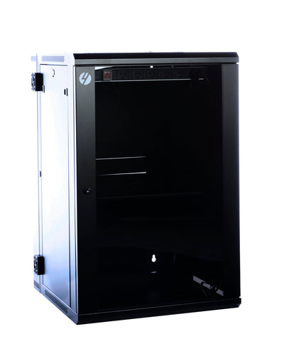 18RU W600mm x D600mm Hinged Wall Mount Server Rack