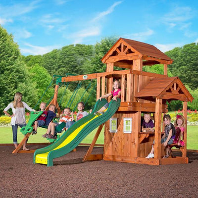 Backyard Discovery Tanglewood Swing & Play Set - Payday Deals