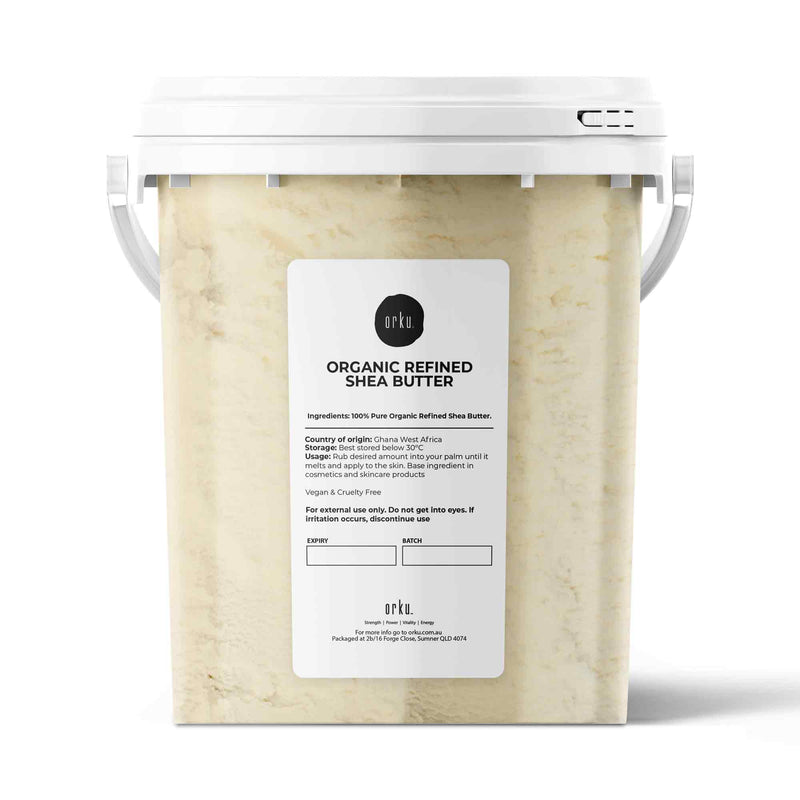 1Kg Refined Shea Butter Tub - Organic Pure African Karite Moisturiser Payday Deals