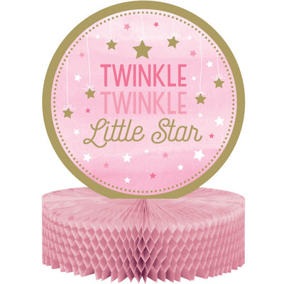 1st Birthday Girl Twinkle Little Star 16 Guest Deluxe Tableware Pack Payday Deals