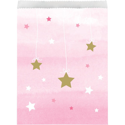 1st Birthday Girl Twinkle Little Star 8 Guest Deluxe Tableware Pack Payday Deals