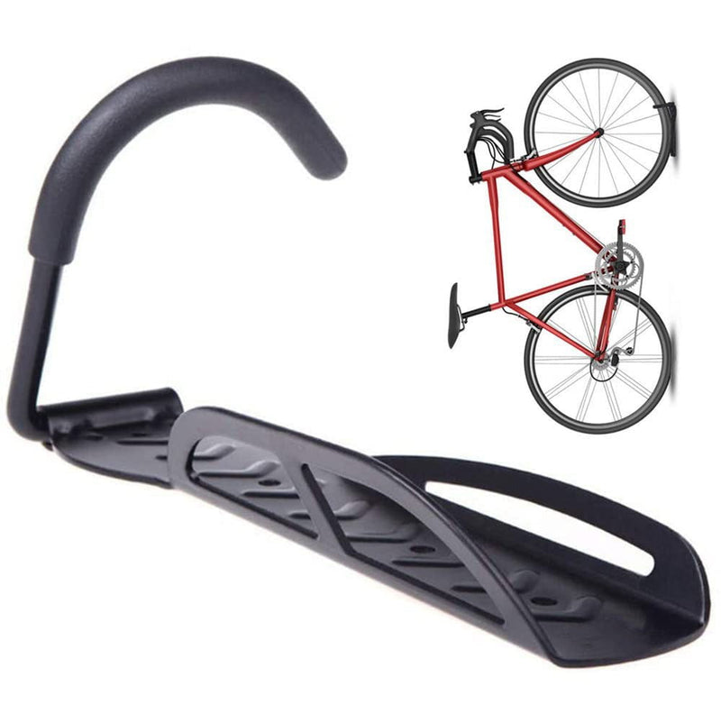 1x Bike Rack Garage Wall Mount Hanger Hooks Storage Bicycle Vertical for Indoor Shed with Screws Payday Deals