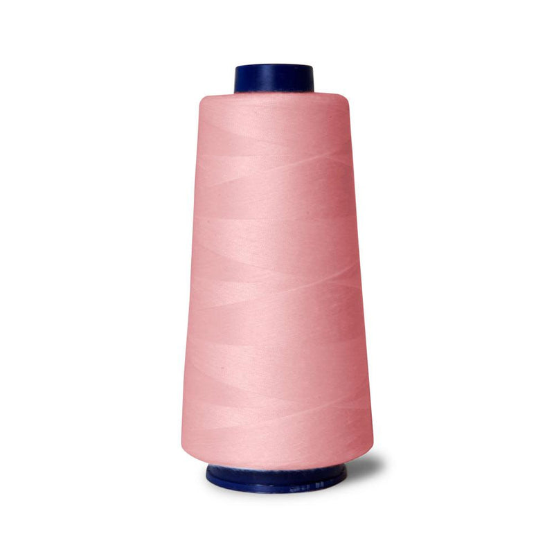 1x Pink Sewing Overlocker Thread - 2000m Hemline Polyester Overlocking Spools Payday Deals