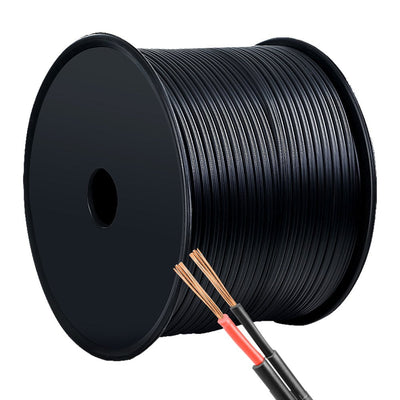 2.5MM Electrical Cable Twin Core Extension Wire 100M Car Solar Panel 450V Payday Deals