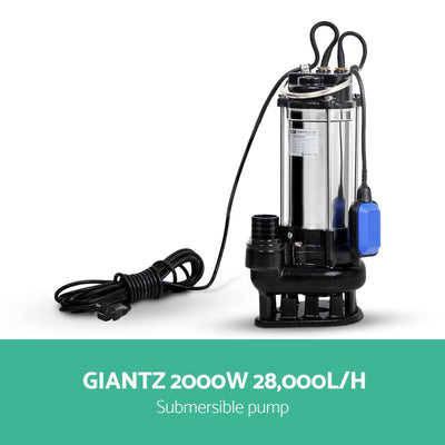 2.7HP Submersible Dirty Water Pump Payday Deals