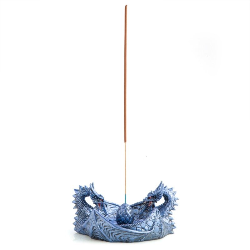 2 Ice Dragons with Egg Incense Burner Payday Deals