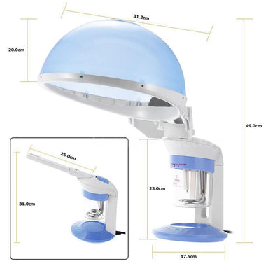 2 In 1 Facial and Hair Steamer Face Skin Portable Table Top Steam Ozone Machine Payday Deals