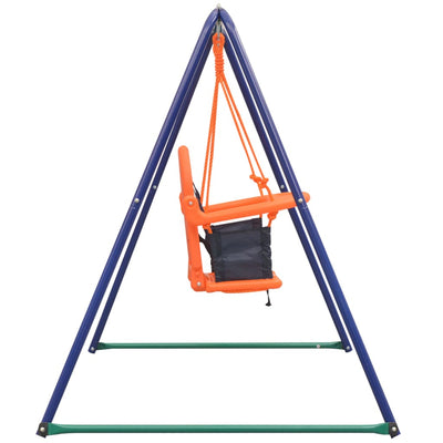 2-in-1 Single Swing and Toddler Swing Orange Payday Deals