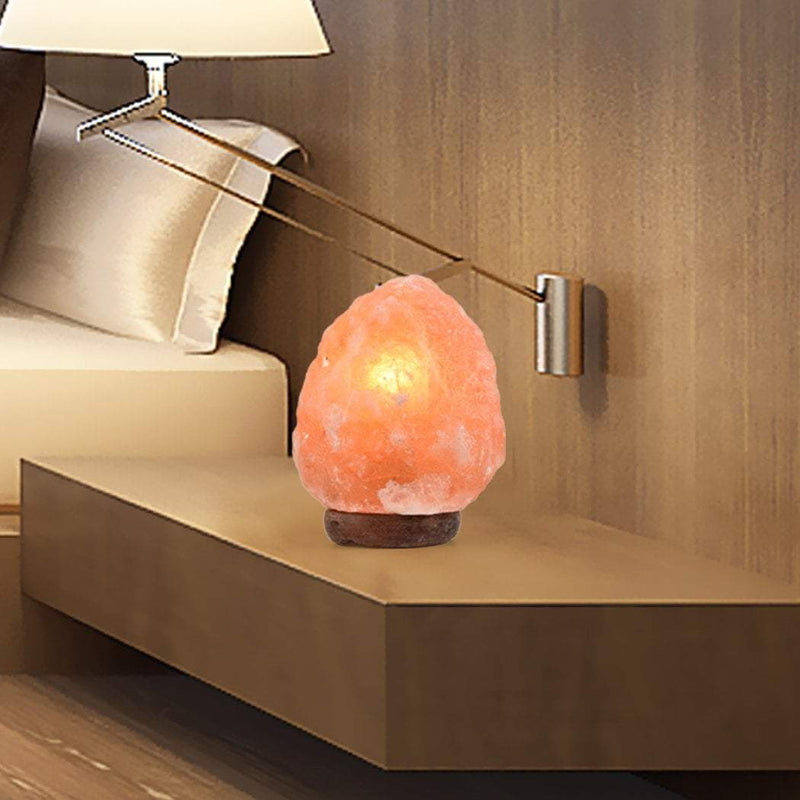 2 Pcs 3-5 kg Himalayan Salt Lamp Rock Crystal Natural Light Dimmer Switch Payday Deals