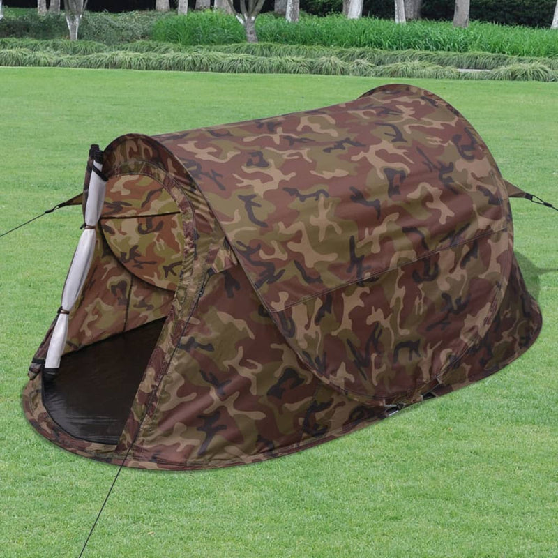 2-person Pop-up Tent Camouflage Payday Deals