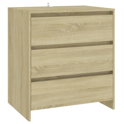 2 Piece Sideboard Sonoma Oak Engineered Wood Payday Deals