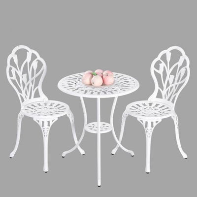 2 Seater Dominique Cast Aluminium Bistro Set Payday Deals