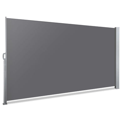x Retractable Side Awning Shade - Grey