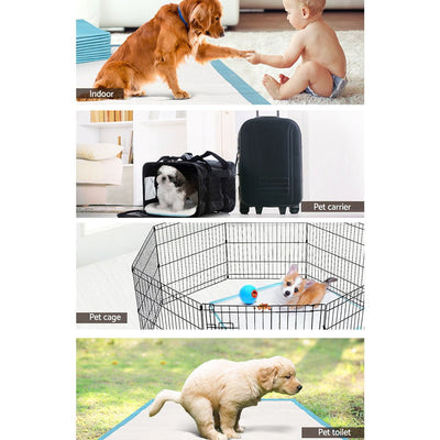 200pcs Puppy Dog Pet Training Pads Cat Toilet 60 x 60cm Super Absorbent Indoor Disposable Payday Deals