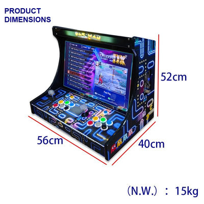 2023 Pandora's Game Box 22 inch Display 10000 Games IN 1 Mini Arcade Bartops Payday Deals