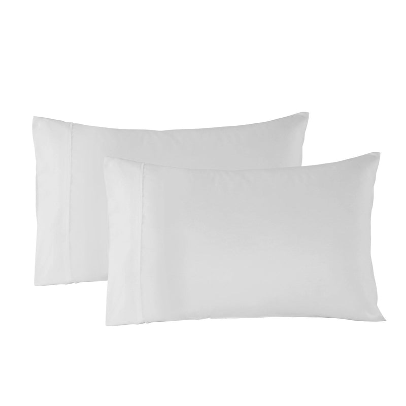 Royal Comfort Blended Bamboo Quilt Cover Sets -White-Queen - Payday Deals