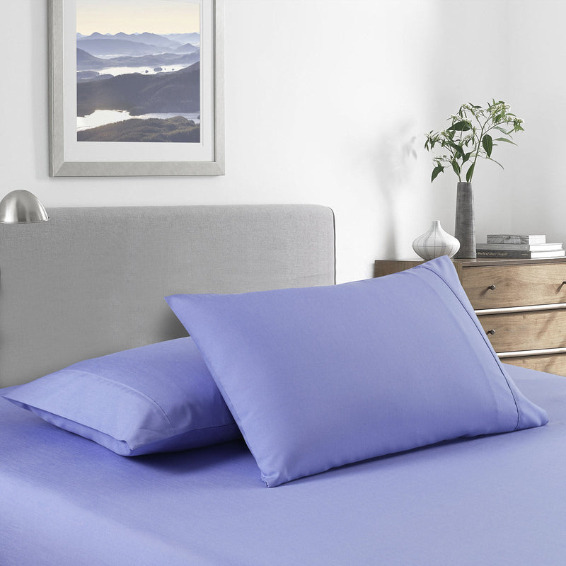 Royal Comfort Bamboo Cooling 2000TC Sheet Set - King-Mid Blue