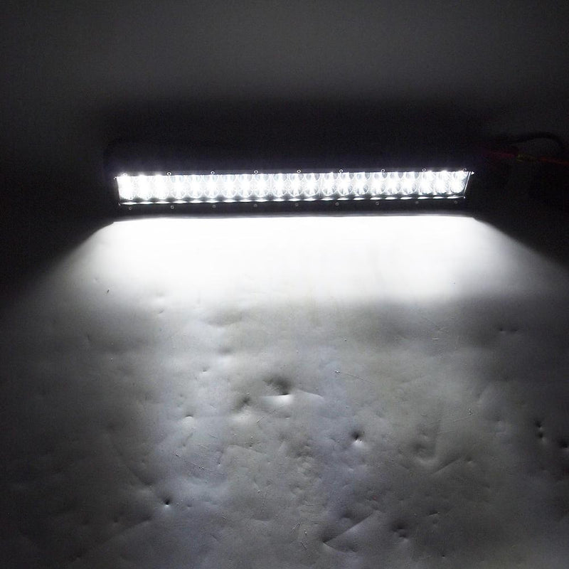 20inch Cree LED Light Bar Flood Spot Combo Plus Number Plate Frame