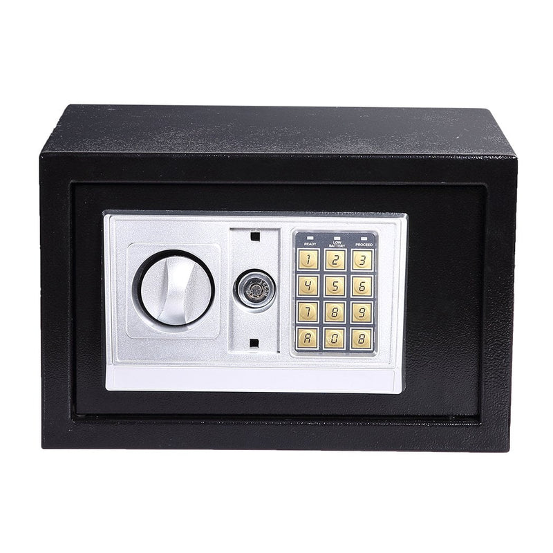 20L Electronic Safe Digital Security Box Home Office Cash Deposit Password Payday Deals