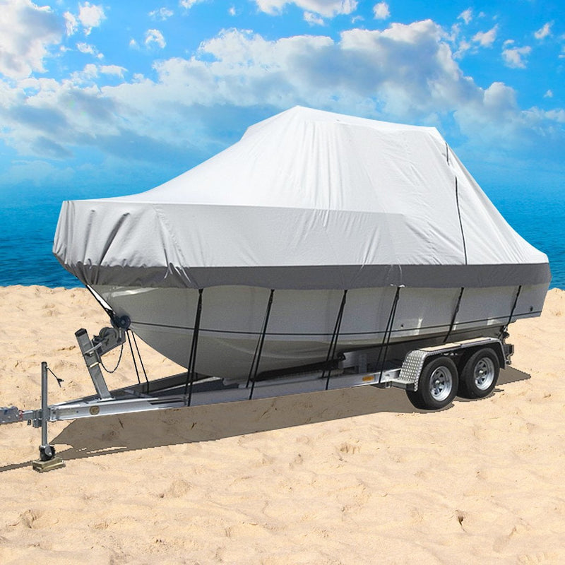 21-23 FT Boat Cover Trailerable Weatherproof 600D Jumbo Marine Heavy Duty Payday Deals