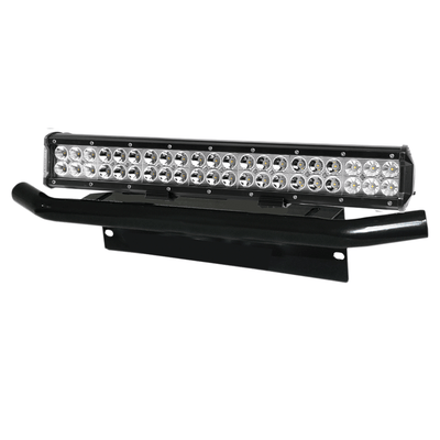 210w 20inch Cree LED Light Bar Flood Spot Combo Offroad Driving Plus Plate Frame