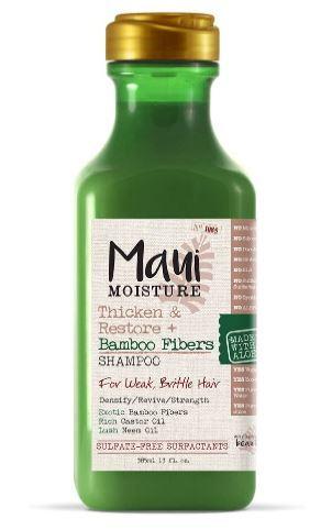 Maui 385mL Moisture Shampoo Bamboo Fibers 13 Ounce (Thicken/Restore)