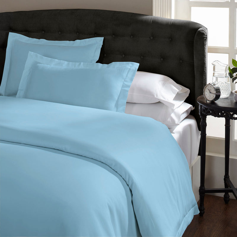 Royal Comfort 1500 Thread count Cotton Rich Quilt cover sets King Indigo - Payday Deals