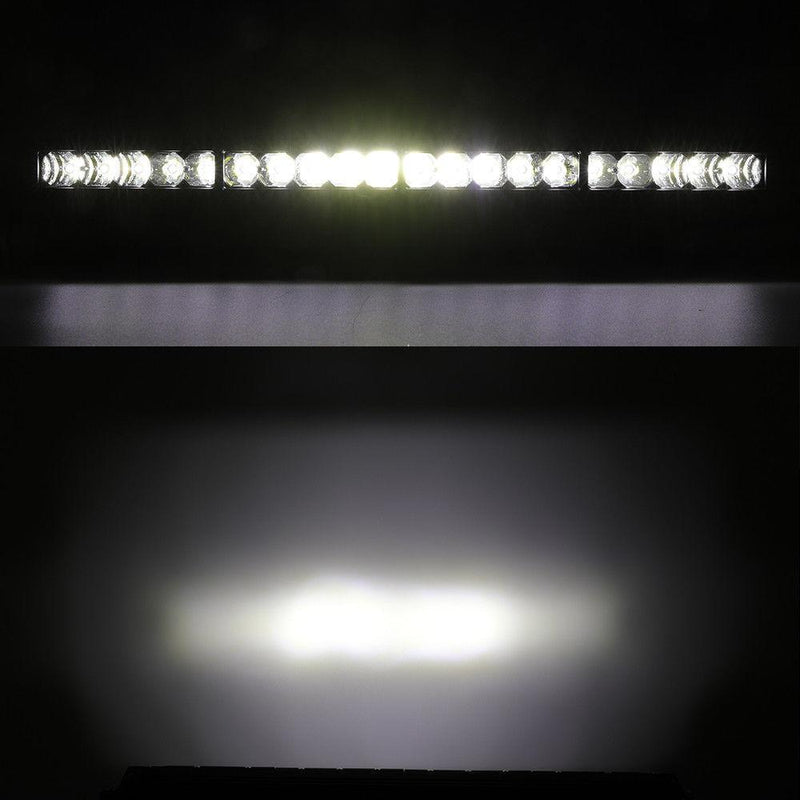 23INCH Osram Slim LED Work Light Bar Spot Flood Combo 4WD 22/20 Single Row 4x4