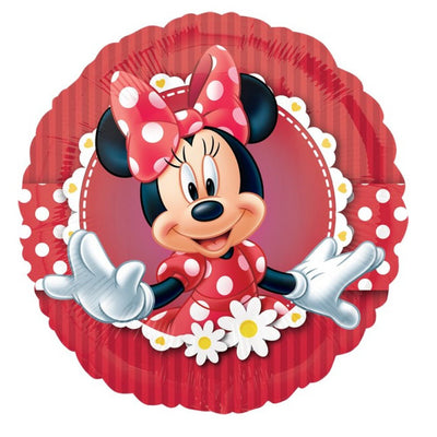 Minnie Mouse Mad About Minnie Round Foil Balloon