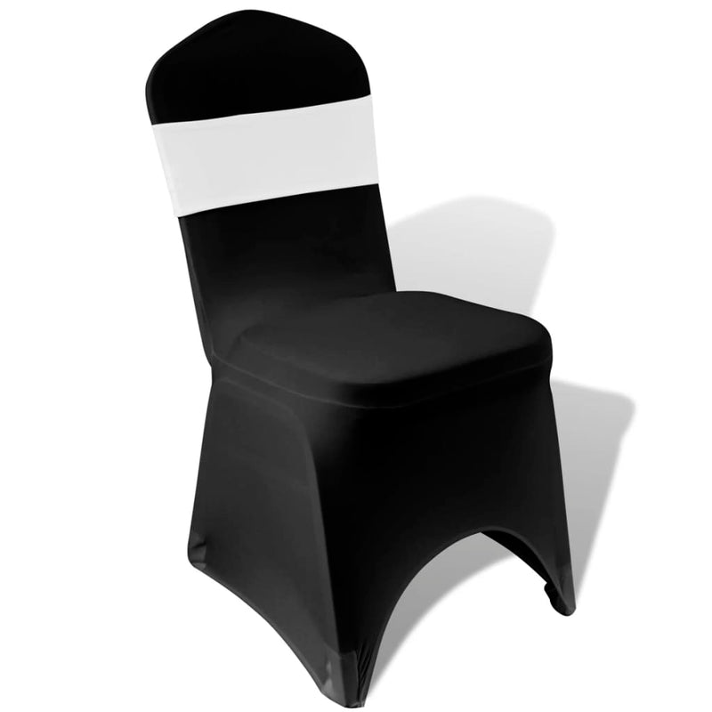 25 pcs White Stretchable Decorative Chair Band with Diamond Buckle Payday Deals