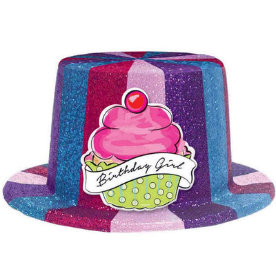 Sweet Party Sparkle Top Hat Glitter x1