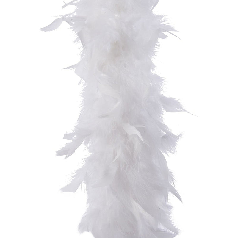White Feather Boa Costume Accessory