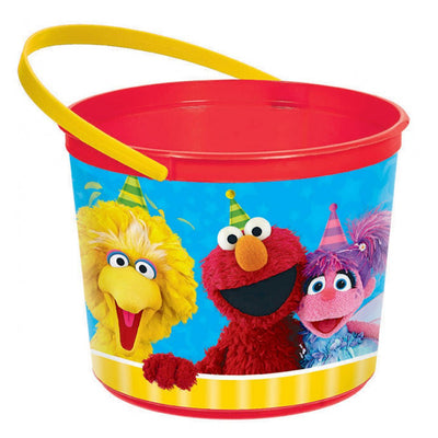 Sesame Street Plastic Favour Container x1