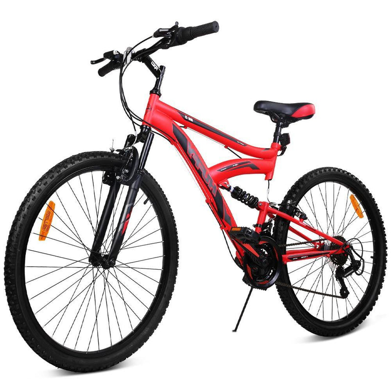 Huffy 26inch DS-3 Mountain Bike Suspension Unisex Mens Womens Bicycle Shimano 18-speed Payday Deals