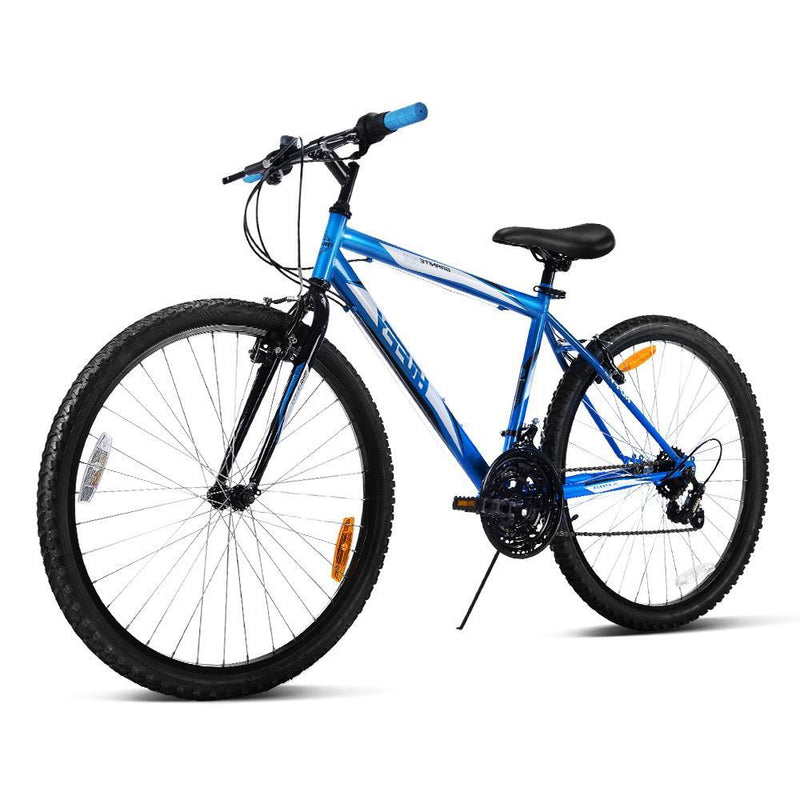 Huffy 26inch Granite Mountain Bike Unisex Mens Womens City Bicycle 15-Speed Blue Payday Deals