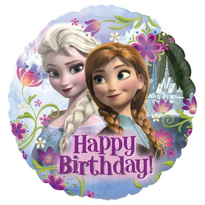 Disney Frozen Happy Birthday Round Foil Balloon