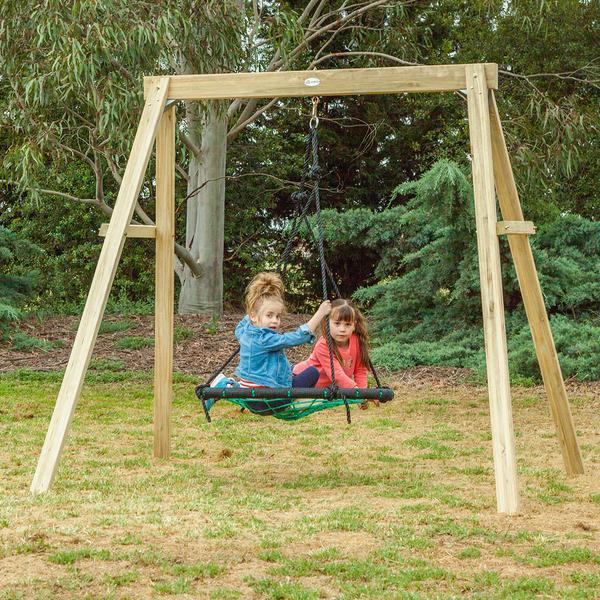 Oakley Swing Set with 1.2m Spidey Web Swing - Payday Deals