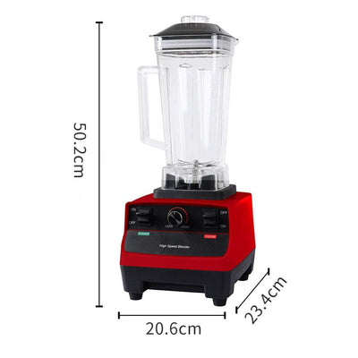 2L Commercial Blender Mixer Food Processor Juicer Smoothie Ice Crush Maker Red Payday Deals