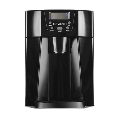 Devanti 2L Portable Ice Cuber Maker & Water Dispenser - Black Payday Deals