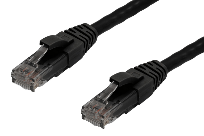2m CAT6 RJ45-RJ45 Pack of 50 Ethernet Network Cable. Black Payday Deals