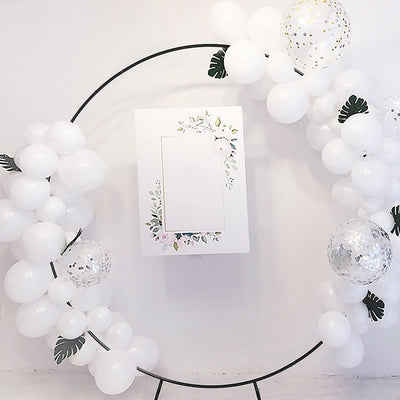 2M Wedding Hoop Round Circle Arch Backdrop Flower Display Stand Frame Background Payday Deals